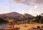 Frederic Edwin Church Otter Creek, Mount Desert painting